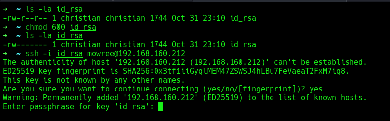 id_rsa found