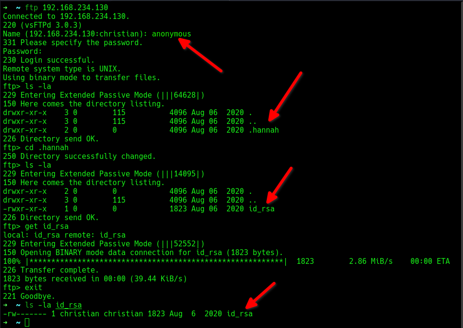 FTP enumeration